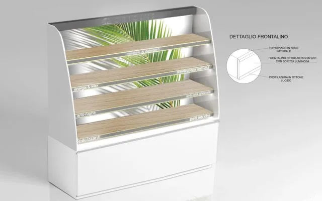 Strutture personalizzate utilizzando qualsiasi materiale, per migliorare la visibilità dei prodotti