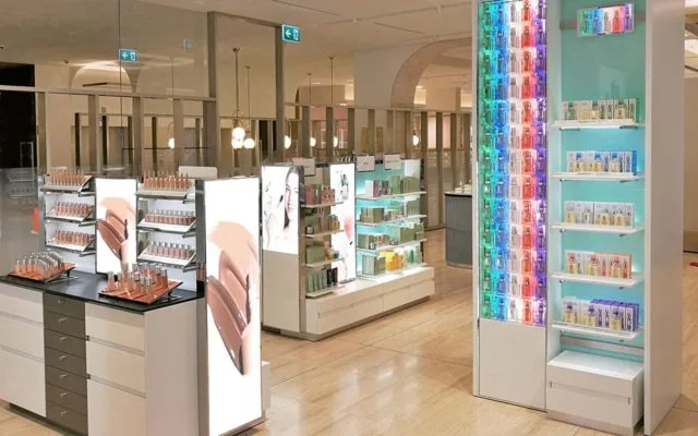 Spazio di vendita specializzato all’interno di uno store realizzato per qualsiasi ambiente