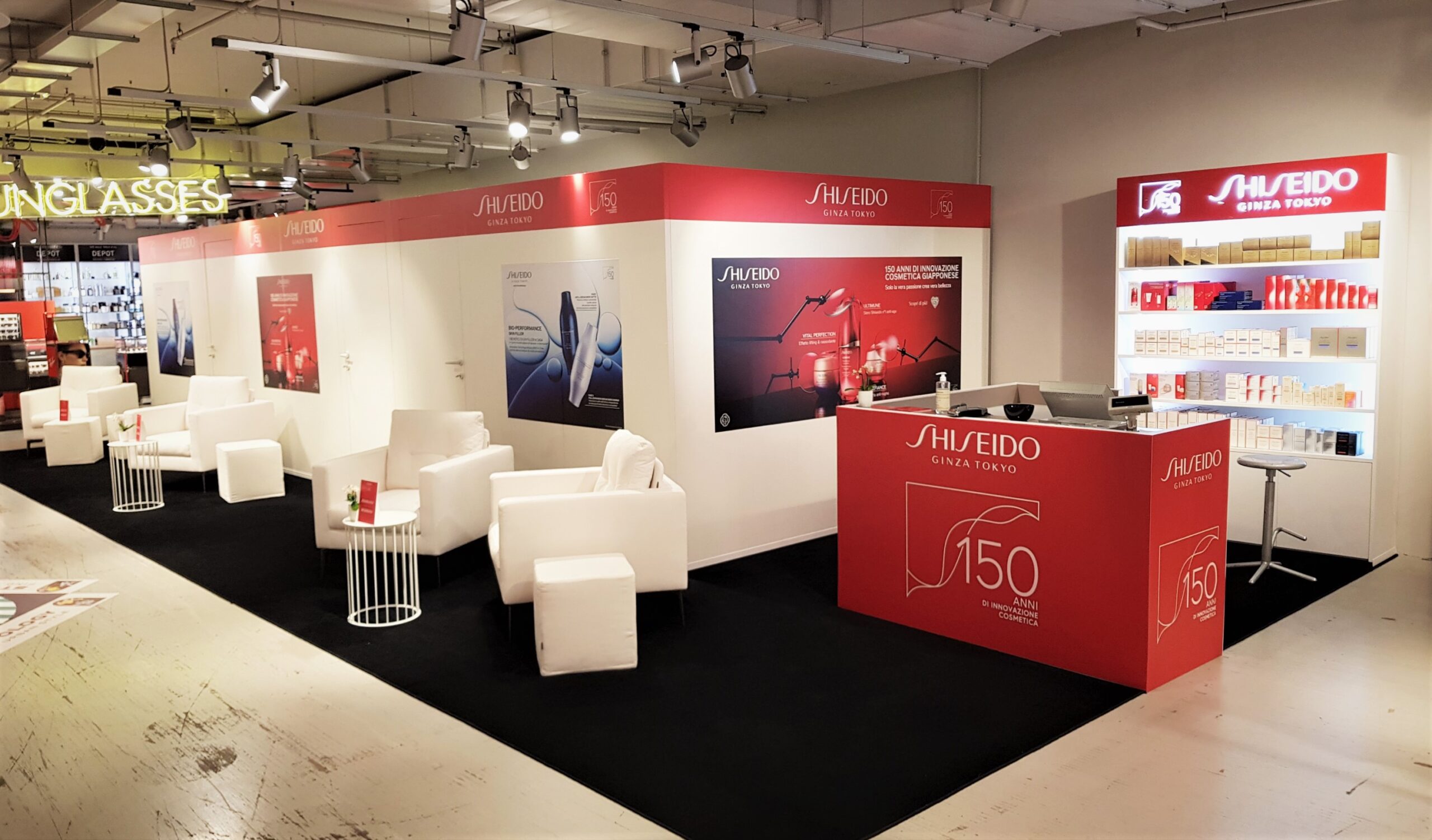 Shiseido Spazio Annex Rinascente Duomo Proma ottobre 2022 scaled